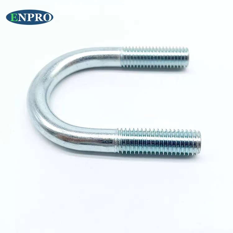 M6 M8 M10 M12 Metal Galvanized Carbon Steel Supplier U Type U-Bolt